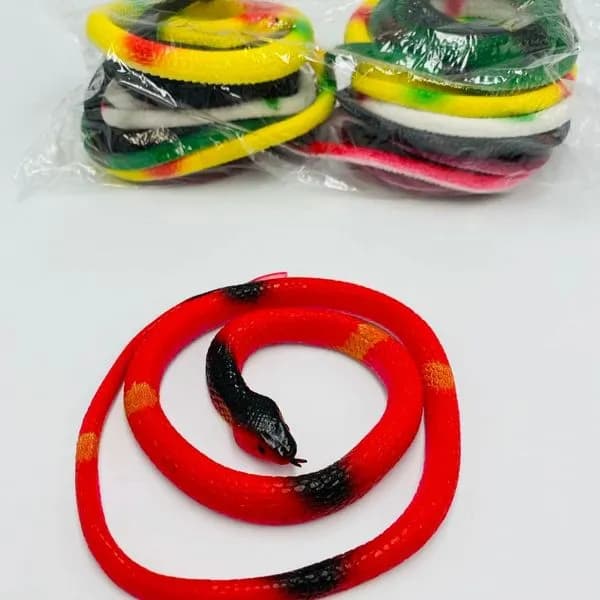 Gumowy Wąż Zabawkowy
