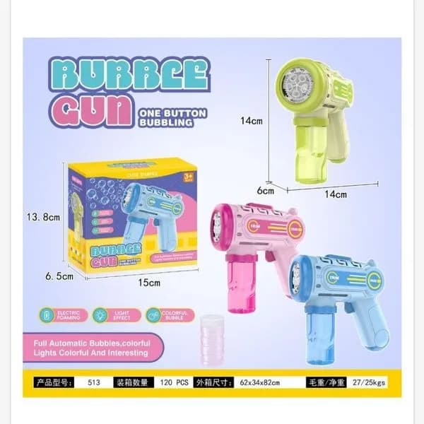 Pistolet do Baniek Mydlanych