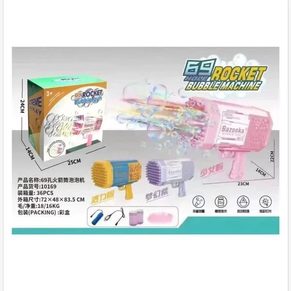 Pistolet do Baniek Mydlanych