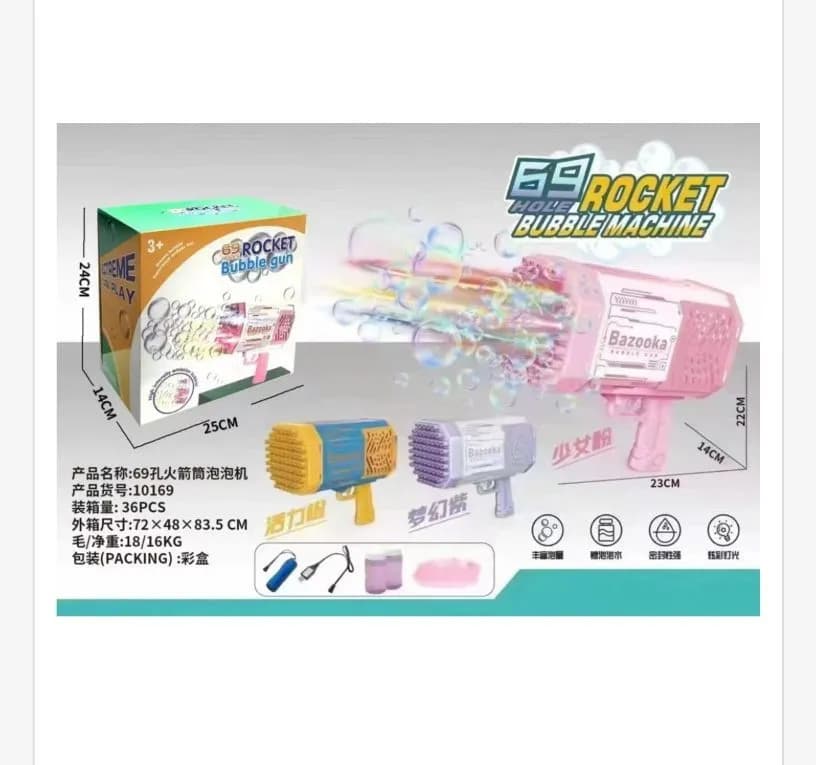 Pistolet do Baniek Mydlanych