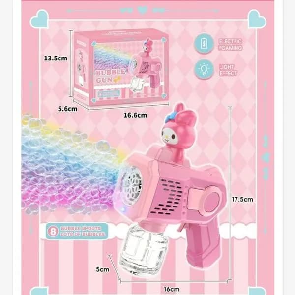 Pistolet do Baniek Mydlanych