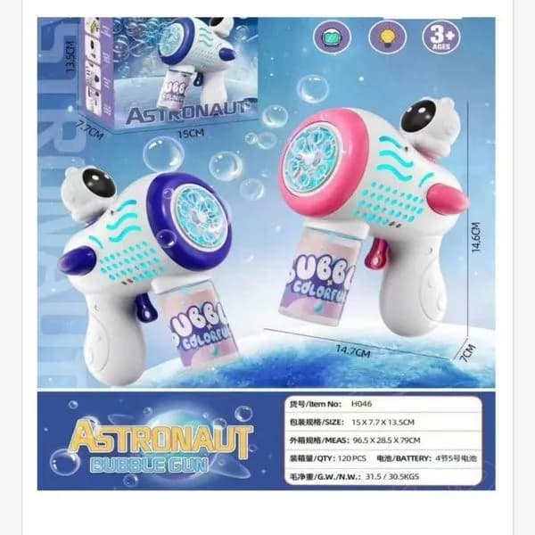 Pistolet do Baniek Mydlanych