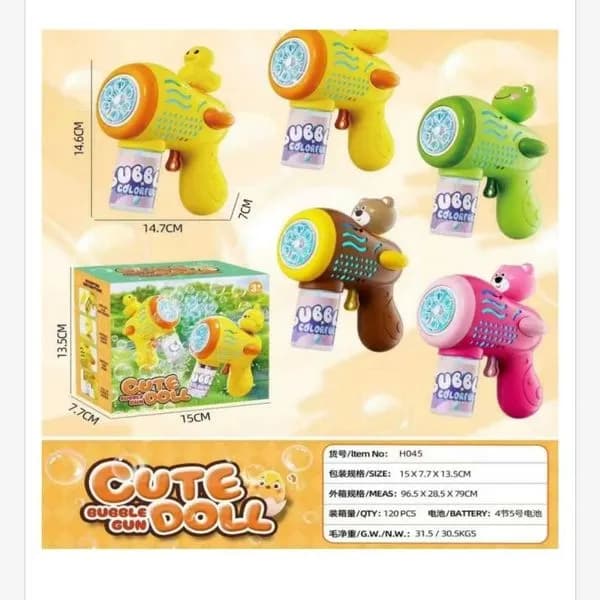 Pistolet do Baniek Mydlanych