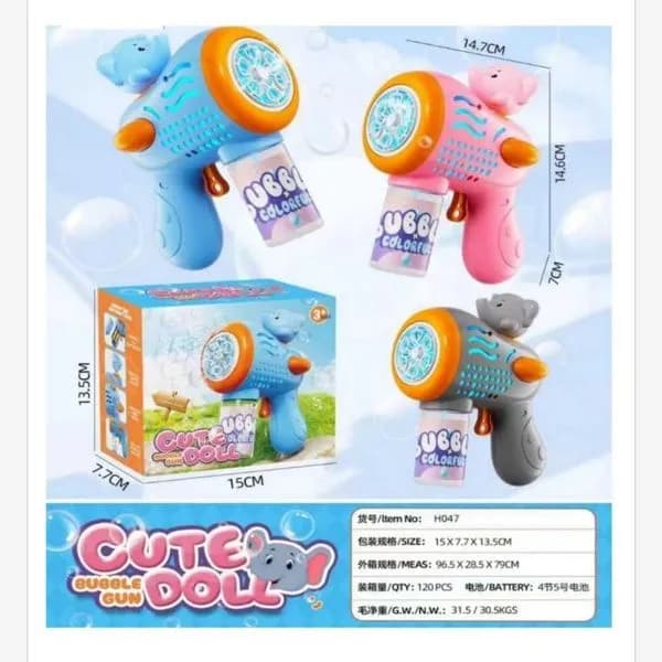 Pistolet do Baniek Mydlanych