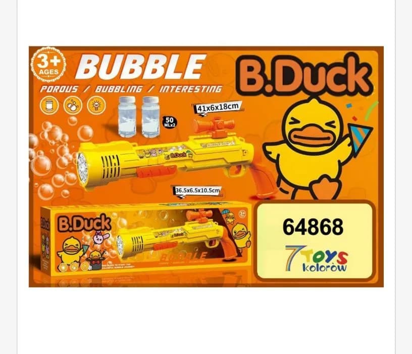 Pistolet do Baniek Mydlanych