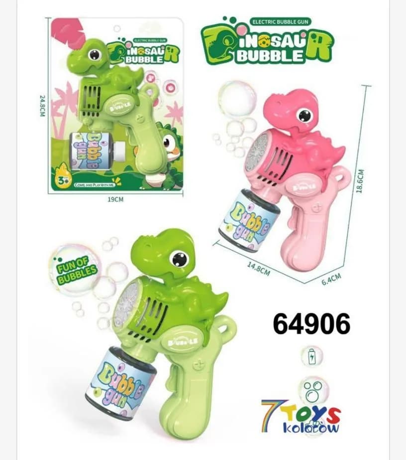 Pistolet do Baniek Mydlanych