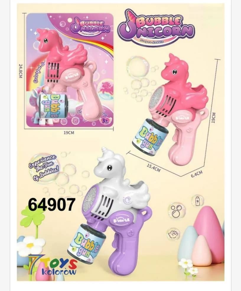 Pistolet do Baniek Mydlanych