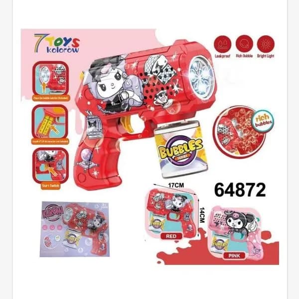 Pistolet do Baniek Mydlanych