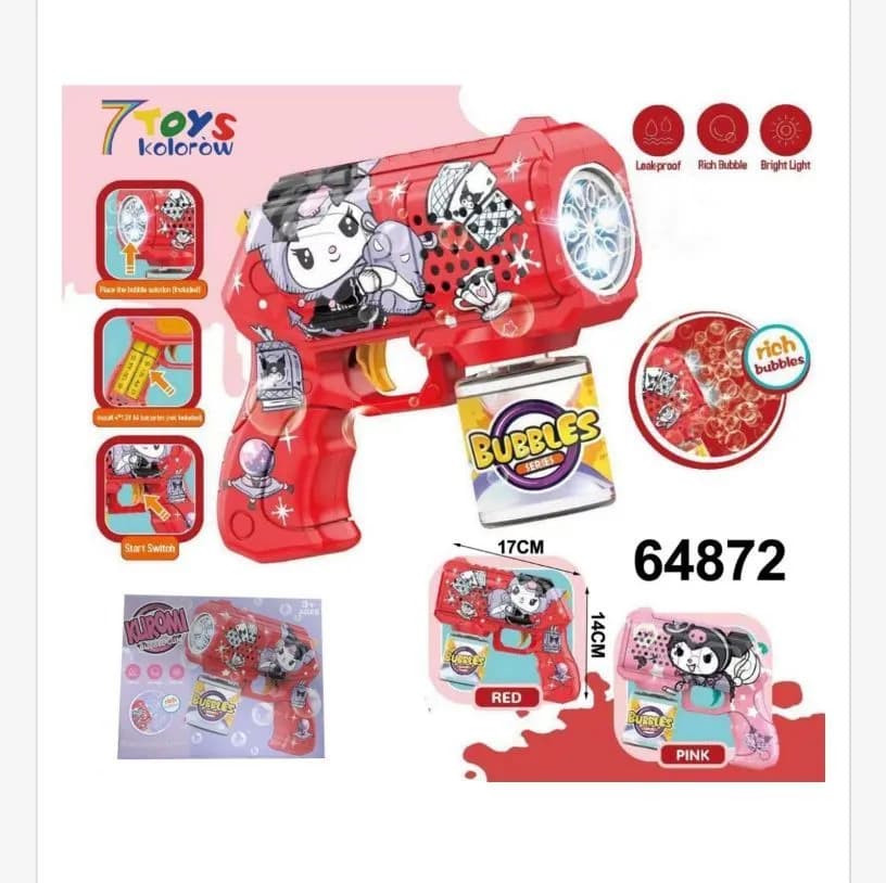 Pistolet do Baniek Mydlanych