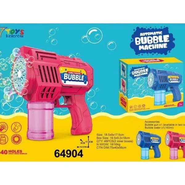 Pistolet do Baniek Mydlanych