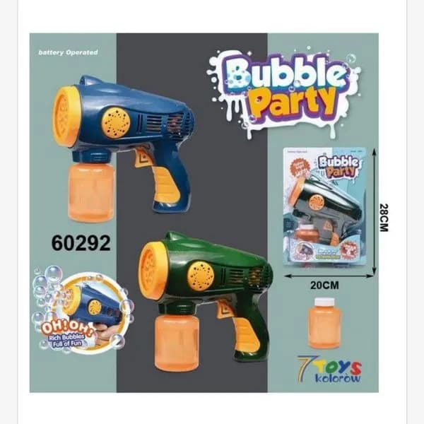 Pistolet do Baniek Mydlanych