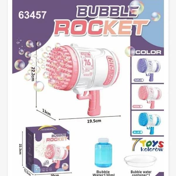 Pistolet do Baniek Mydlanych