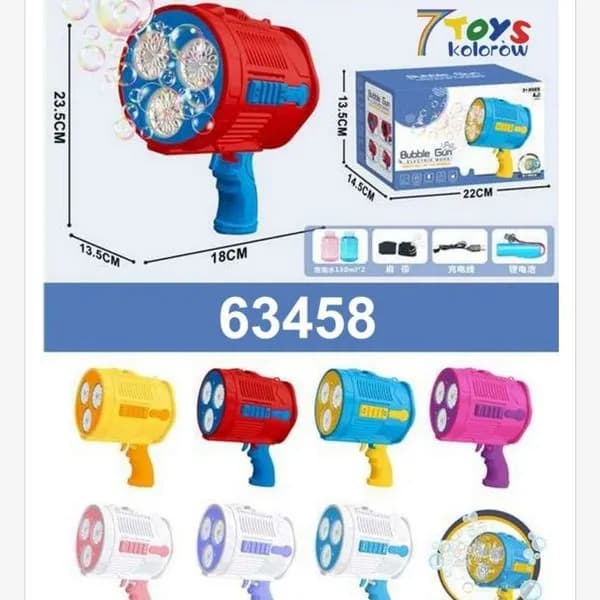 Pistolet do Baniek Mydlanych