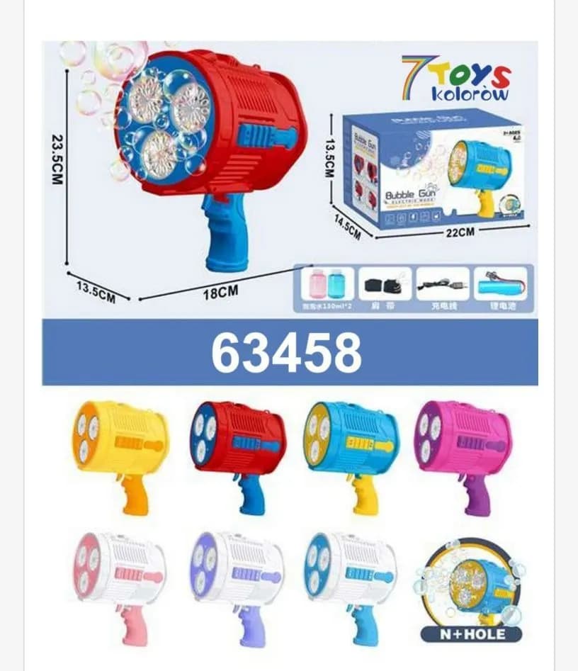 Pistolet do Baniek Mydlanych