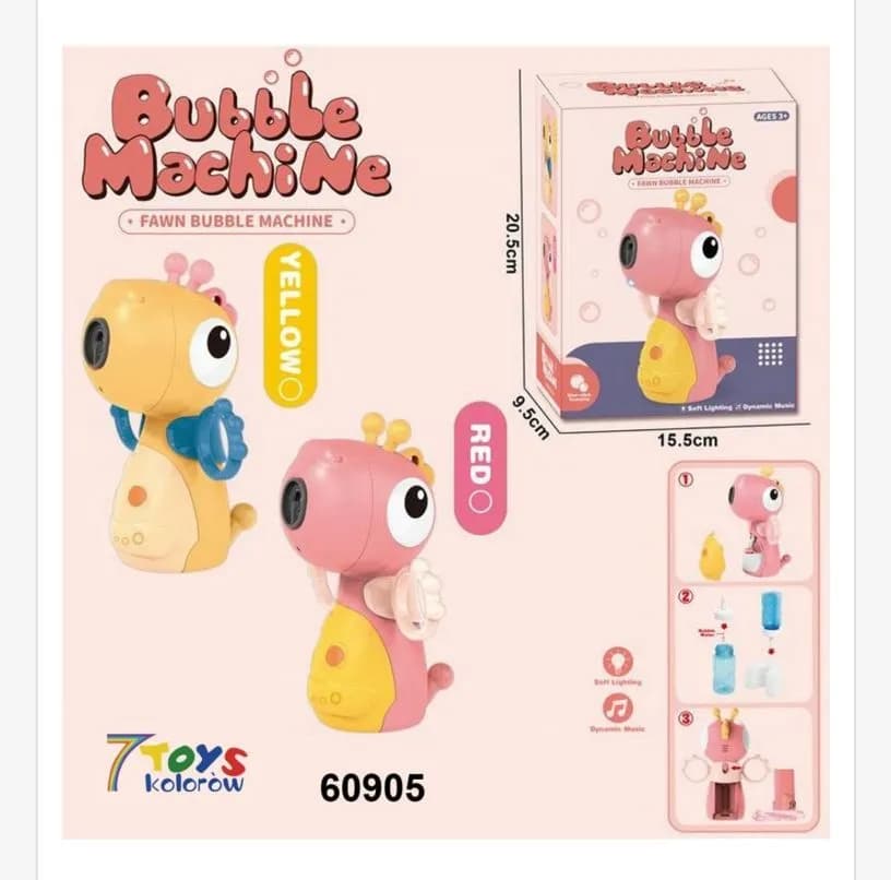 Pistolet do Baniek Mydlanych