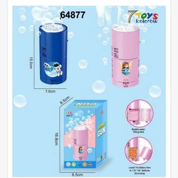 Pistolet do Baniek Mydlanych