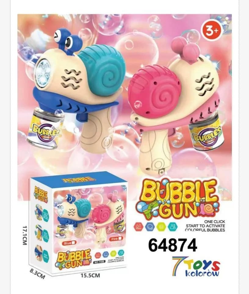 Pistolet do Baniek Mydlanych