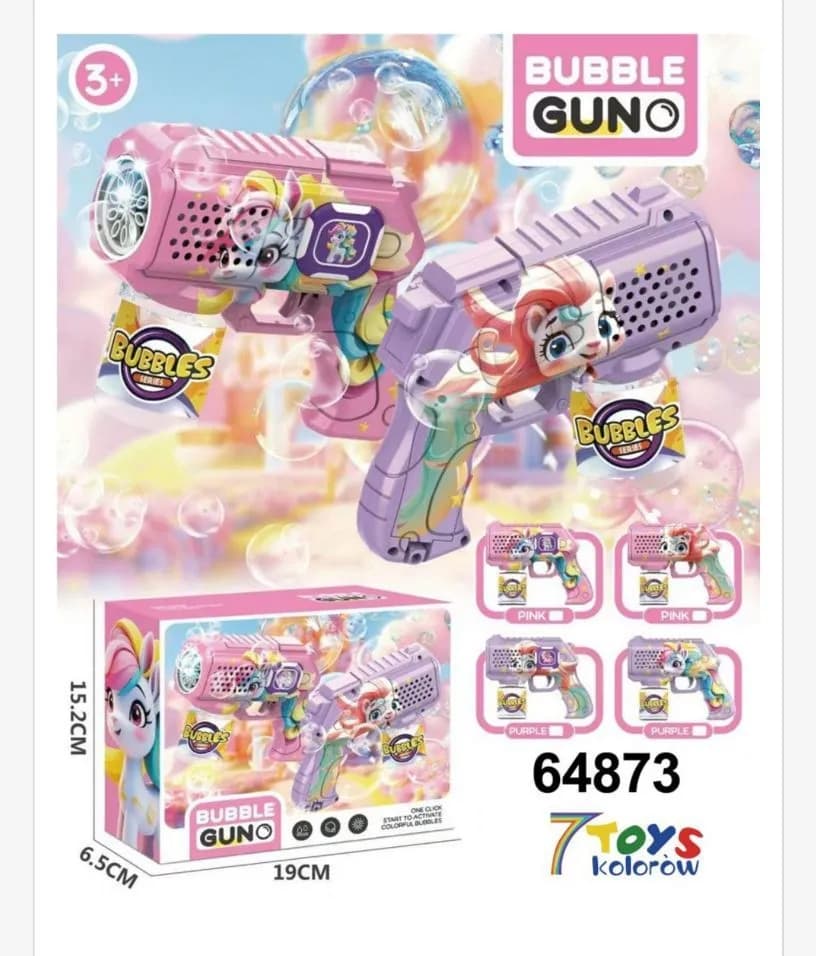 Pistolet do Baniek Mydlanych