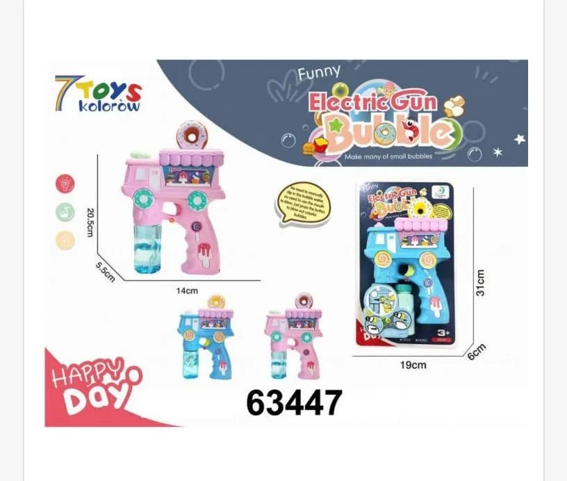 Pistolet do Baniek Mydlanych