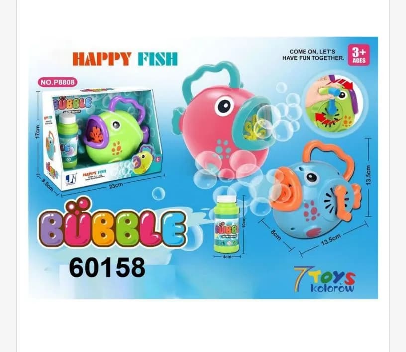 Pistolet do Baniek Mydlanych