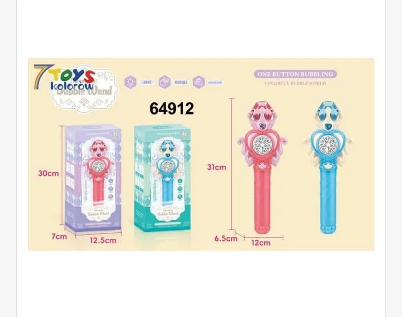 Pistolet do Baniek Mydlanych