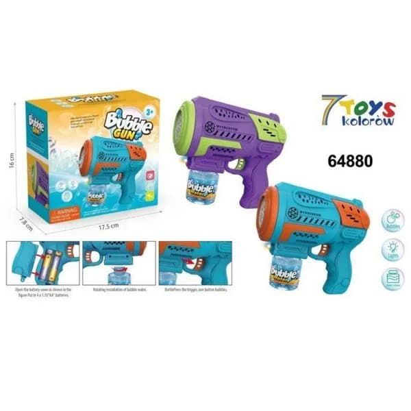 Pistolet do Baniek Mydlanych