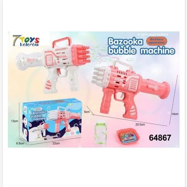 Pistolet do Baniek Mydlanych