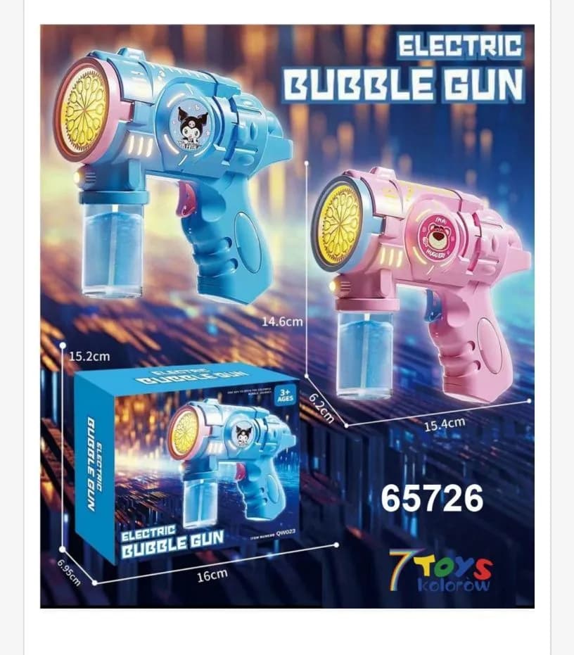 Pistolet do Baniek Mydlanych