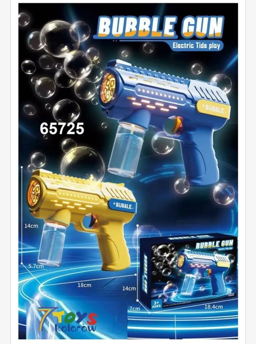 Pistolet do Baniek Mydlanych