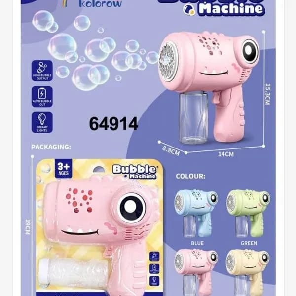 Pistolet do Baniek Mydlanych