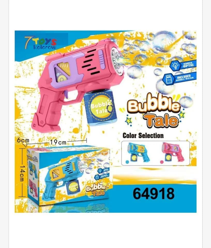 Pistolet do Baniek Mydlanych