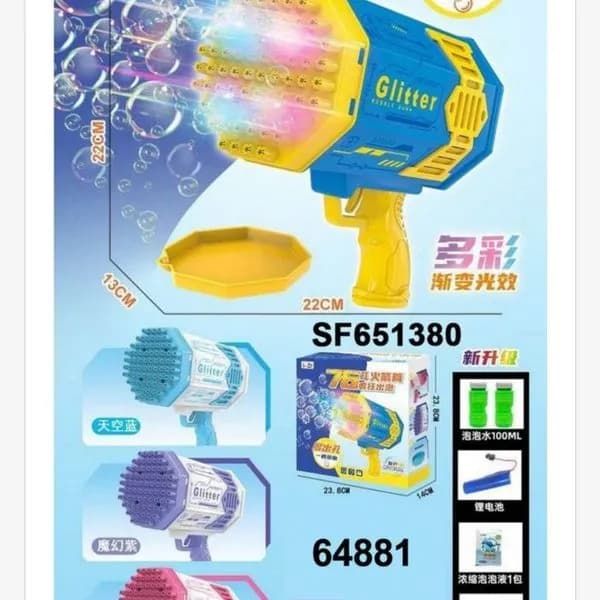 Pistolet do Baniek Mydlanych