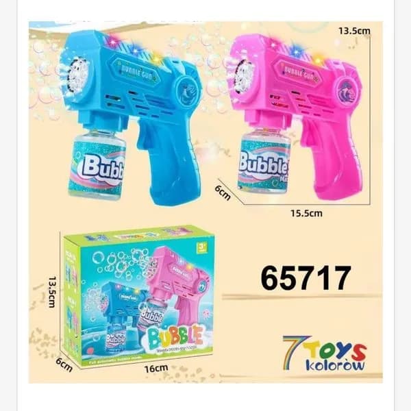 Pistolet do Baniek Mydlanych