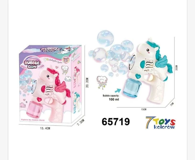 Pistolet do Baniek Mydlanych