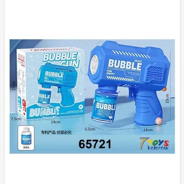 Pistolet do Baniek Mydlanych