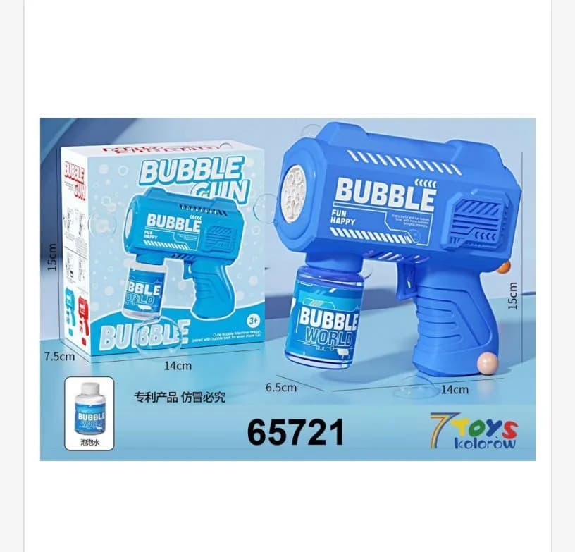 Pistolet do Baniek Mydlanych