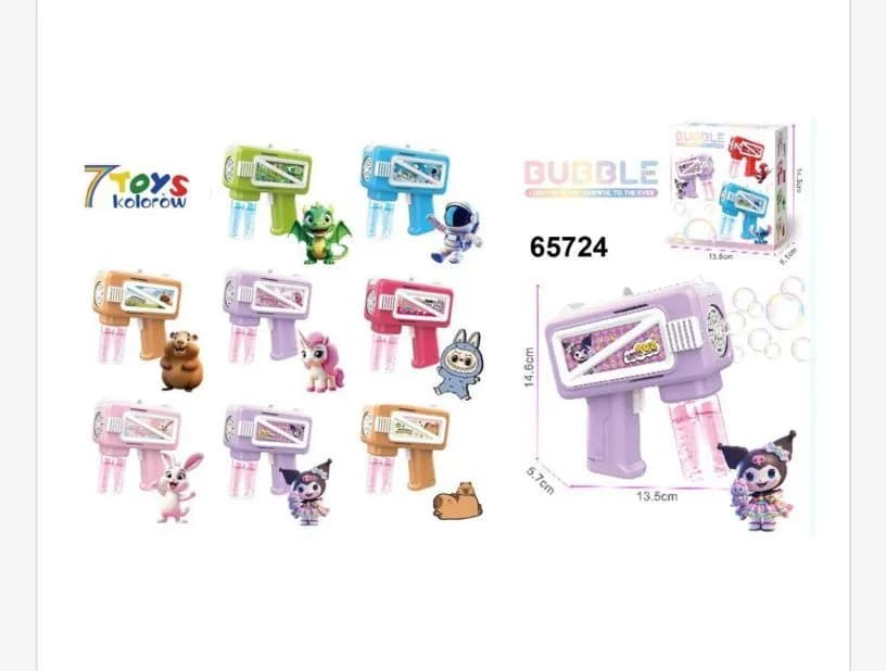 Pistolet do Baniek Mydlanych