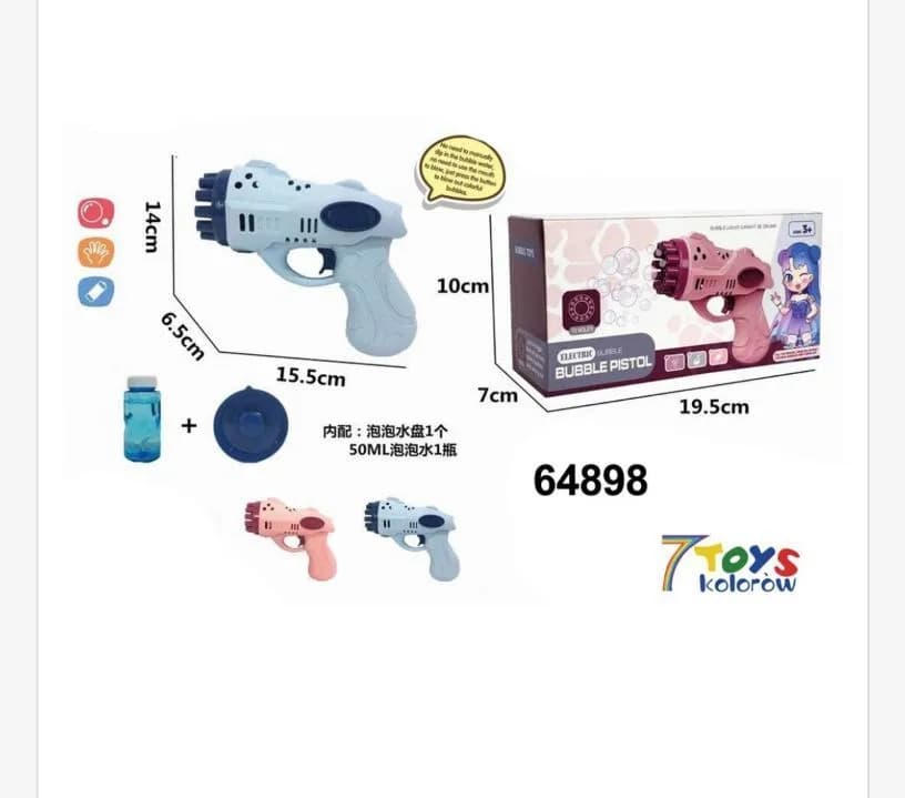 Pistolet do Baniek Mydlanych