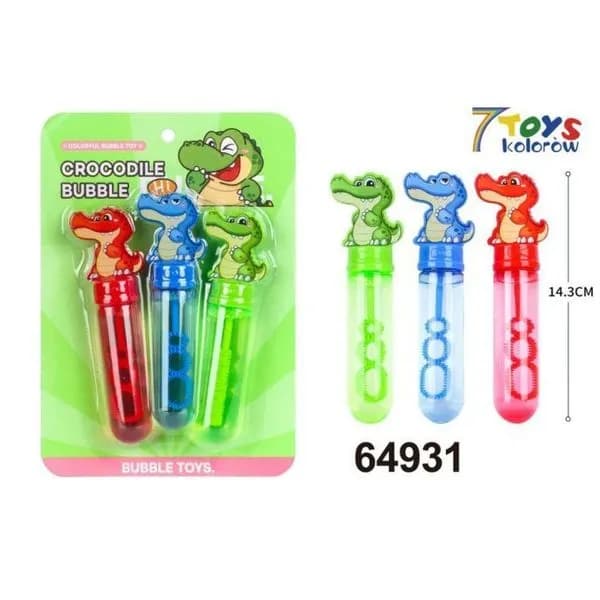 Różdżka do Baniek Mydlanych 3PCS