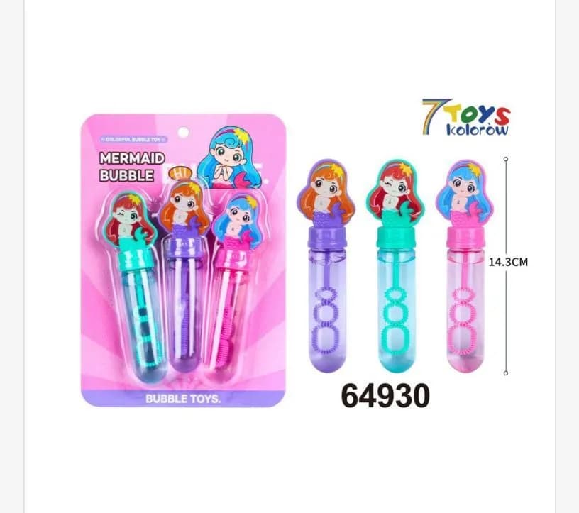 Różdżka do Baniek Mydlanych 3PCS