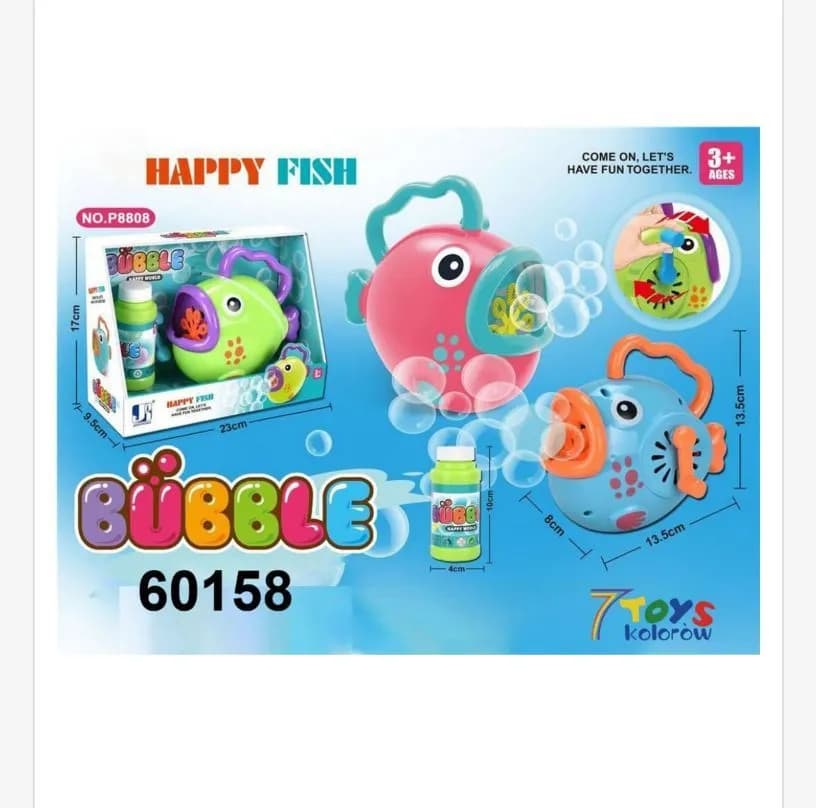 Pistolet do Baniek Mydlanych