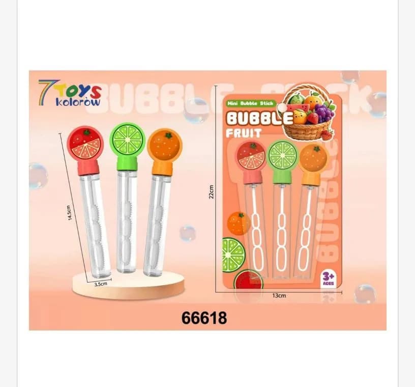 Różdżka do Baniek Mydlanych 3PCS