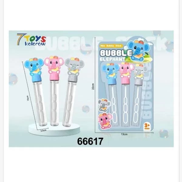 Różdżka do Baniek Mydlanych 3PCS