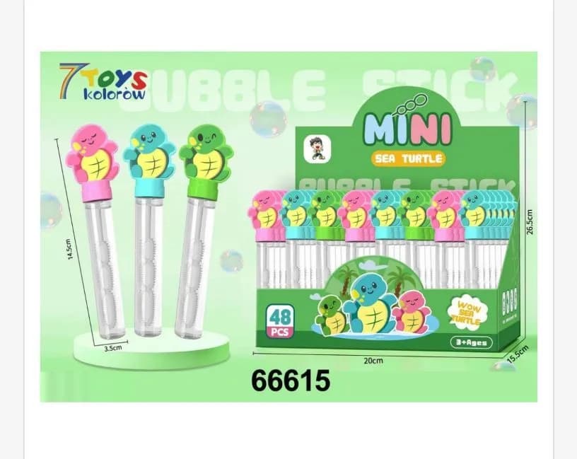 Różdżka do Baniek Mydlanych 3PCS