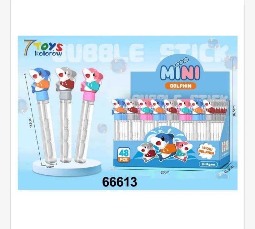 Różdżka do Baniek Mydlanych 3PCS