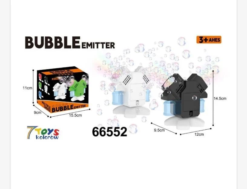 Pistolet do Baniek Mydlanych