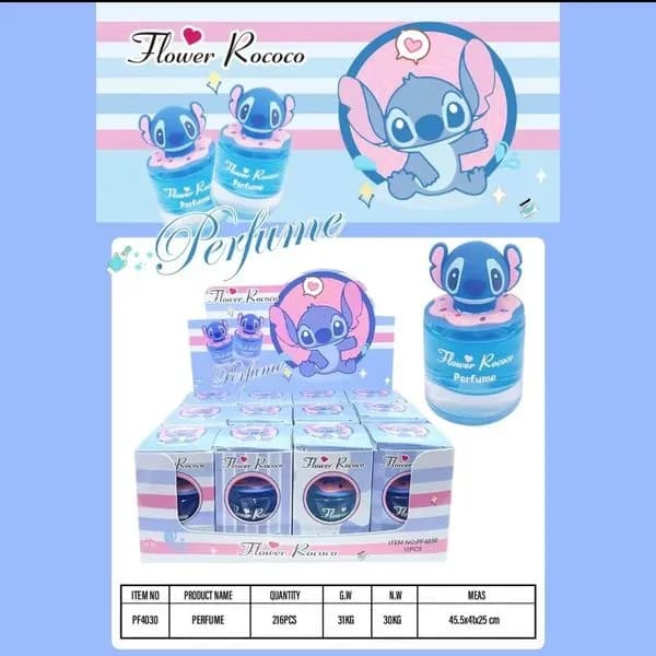 Perfume Stitch dla Dzieci 30ml Flower Rococo - Niebieskie