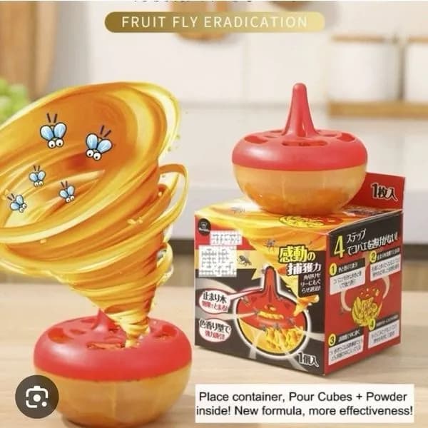 Koniec z Muszkami Owocówkami - Skuteczna Pułapka Pojemnik 12 szt.