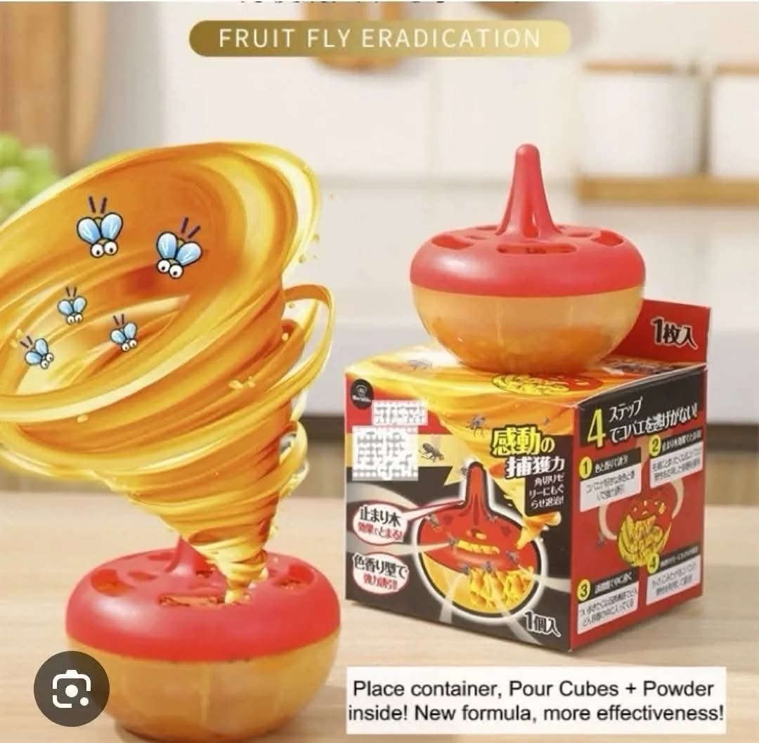 Koniec z Muszkami Owocówkami - Skuteczna Pułapka Pojemnik 12 szt.