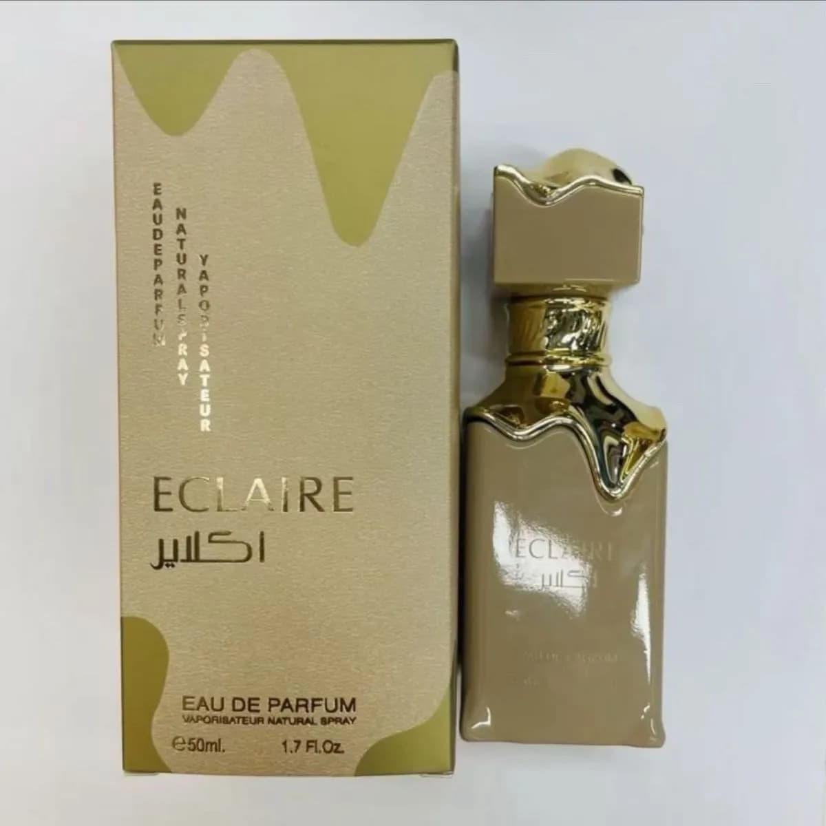 Perfumy Eclaire 50 ml Eau de Parfum złoty flakon